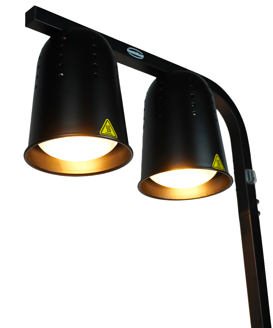 LAMPE CHAUFFANT NOIRE - 7518.0170 - COMBISTEEL