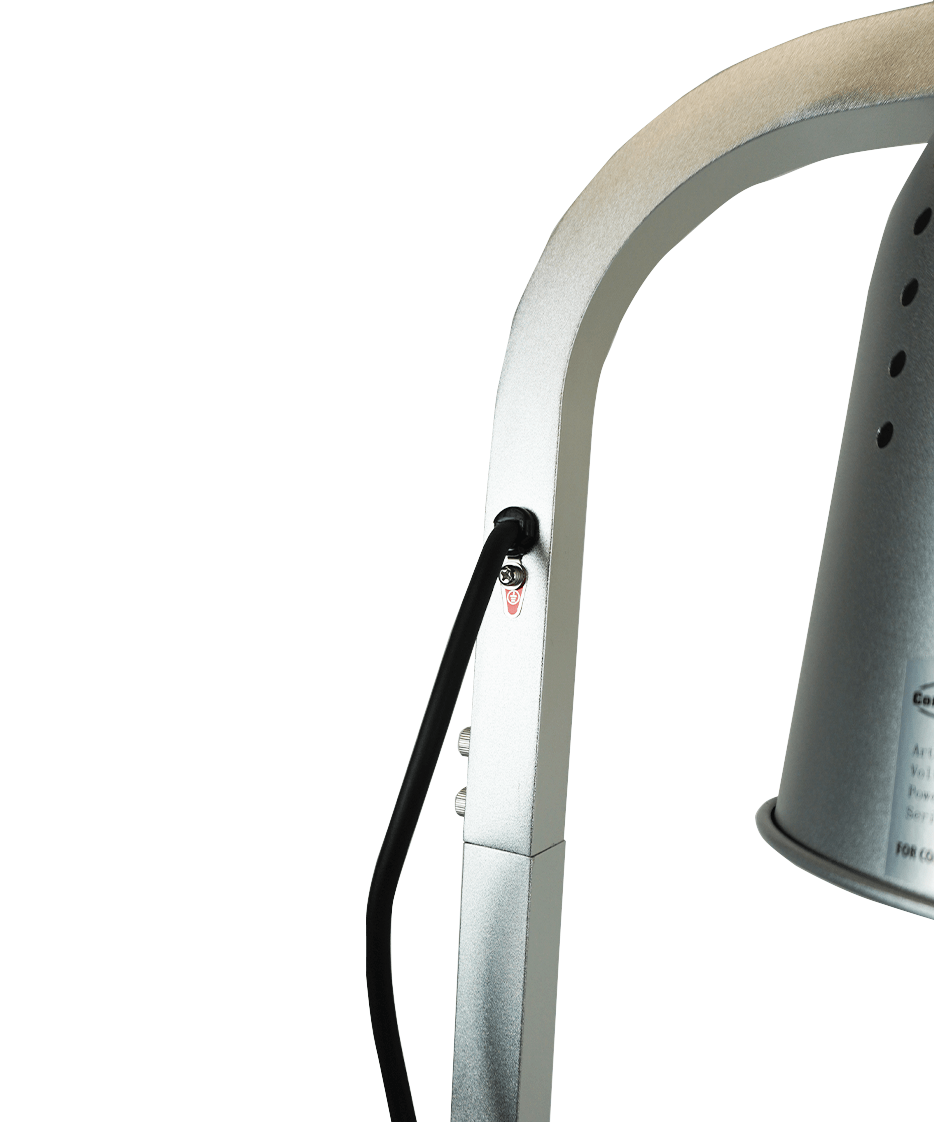 LAMPE CHAUFFANT ARGENT - 7518.0175 - COMBISTEEL