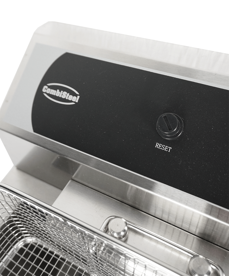 FRITEUSE POSABLE ÉLECTRIQUE 25L - AVEC ROBINET DE VIDANGE - 7518.0210 - COMBISTEEL