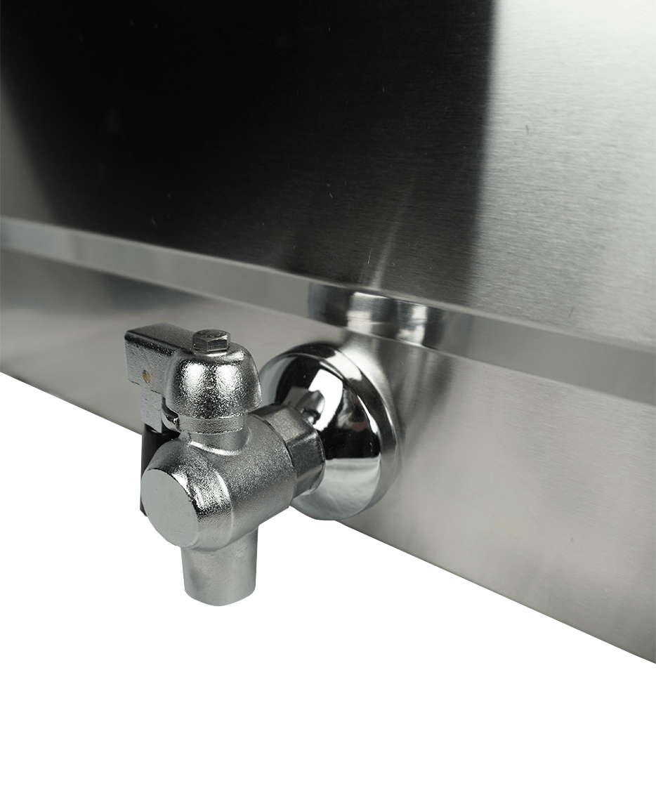 FRITEUSE POSABLE ÉLECTRIQUE 25L - AVEC ROBINET DE VIDANGE - 7518.0210 - COMBISTEEL