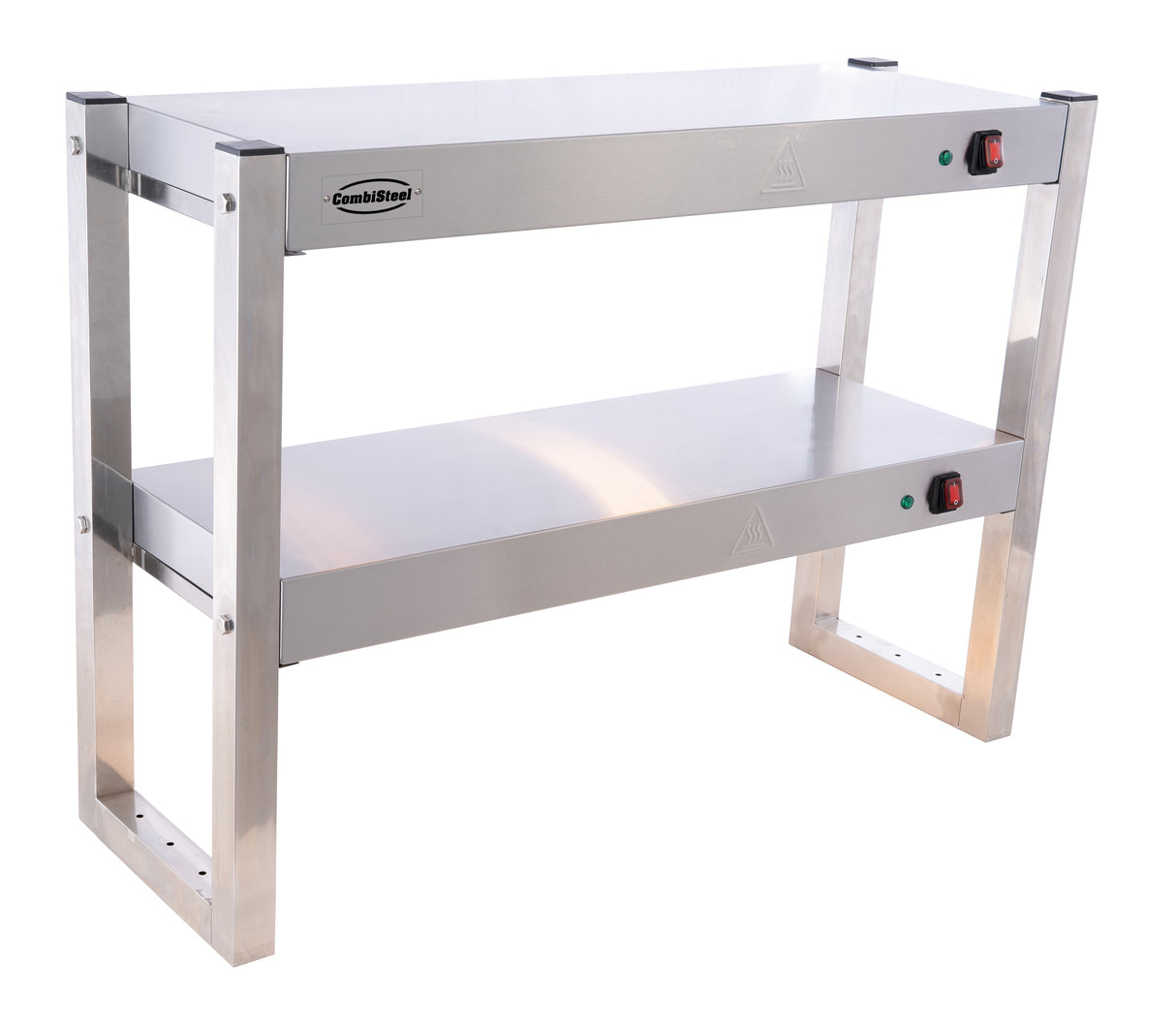 ÉTAGÈRE CHAUFFANTE EN HALOGENE 2 NIVEAUX 900 DÉMONTABLE - 7539.0045 - COMBISTEEL