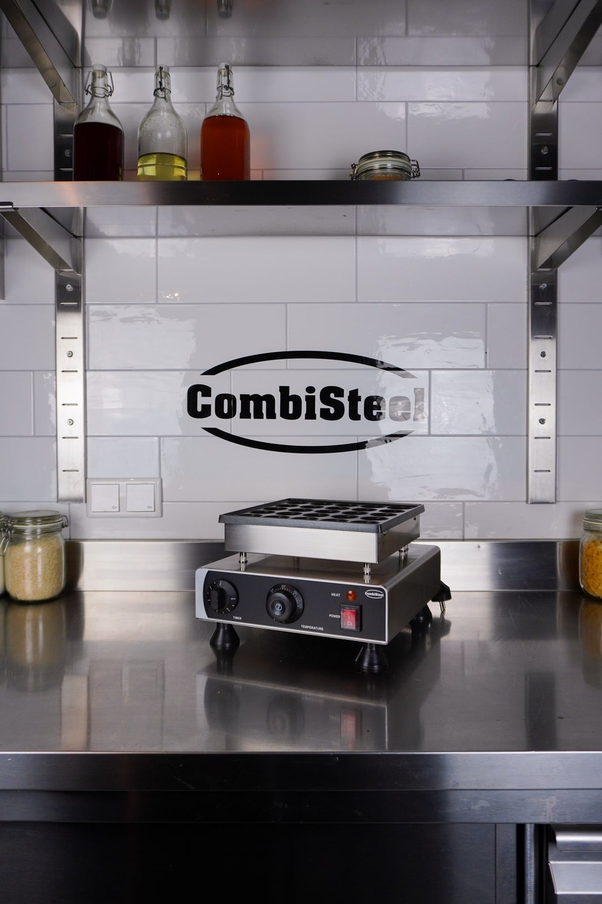 APPAREIL POUR CRÊPES HOLLANDAISE / POFFERTJES 25PCS Ø4,5CM - 7540.0005 - COMBISTEEL