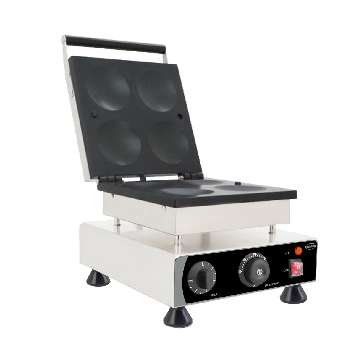 CRÉPIÈRE 4PCS - AMÉRICAIN - Ø10CM - 7540.0030 - COMBISTEEL