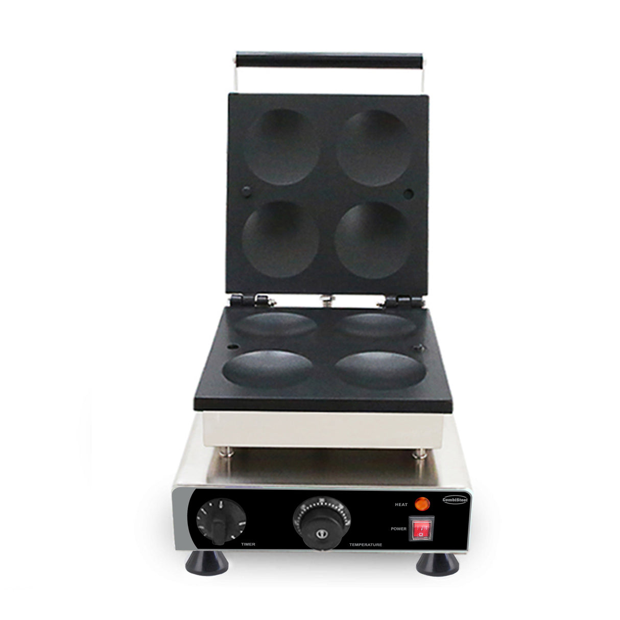 CRÉPIÈRE 4PCS - AMÉRICAIN - Ø10CM - 7540.0030 - COMBISTEEL