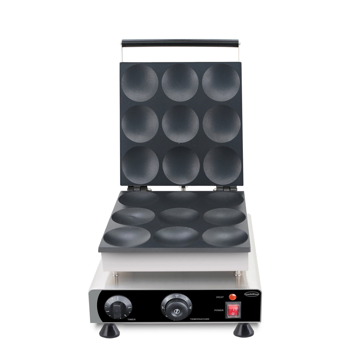 CRÉPIÈRE 9PCS - AMÉRICAIN - Ø7.5CM - 7540.0035 - COMBISTEEL