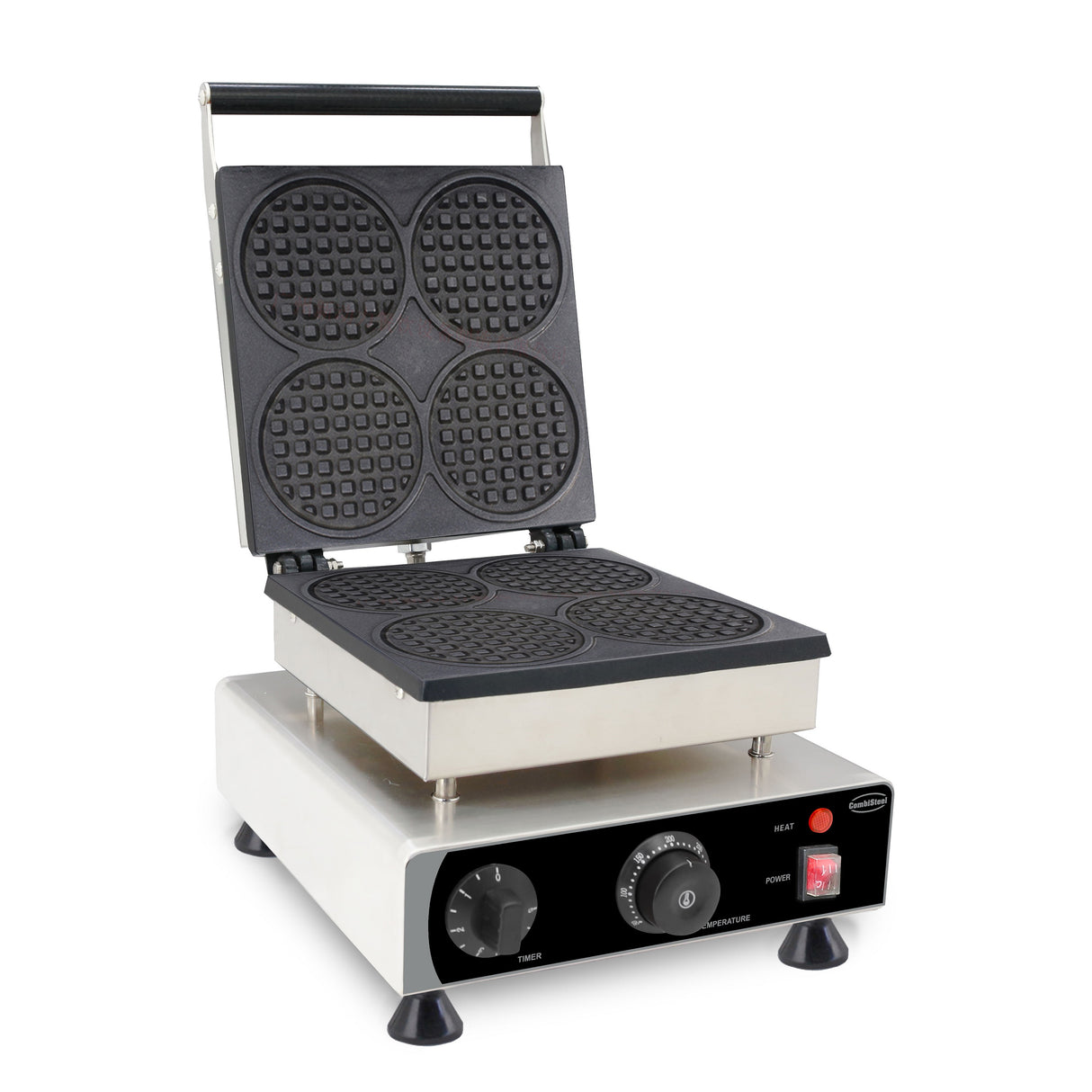 GAUFRIER 4PCS GAUFRES RONDES - 7540.0080 - COMBISTEEL