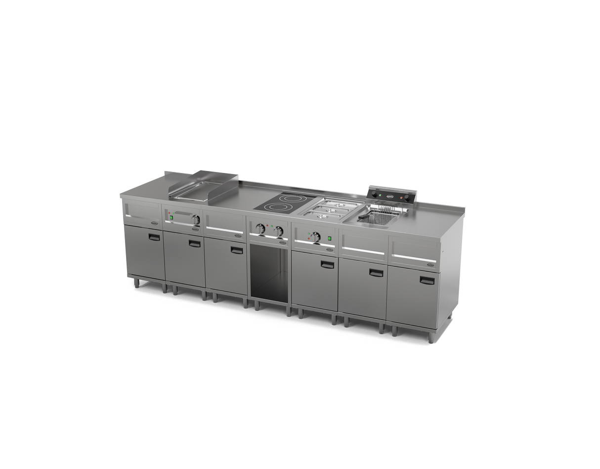 ENTRY 700 CUISINIÈRE À INDUCTION 2 ZONES - 7545.0005 - COMBISTEEL