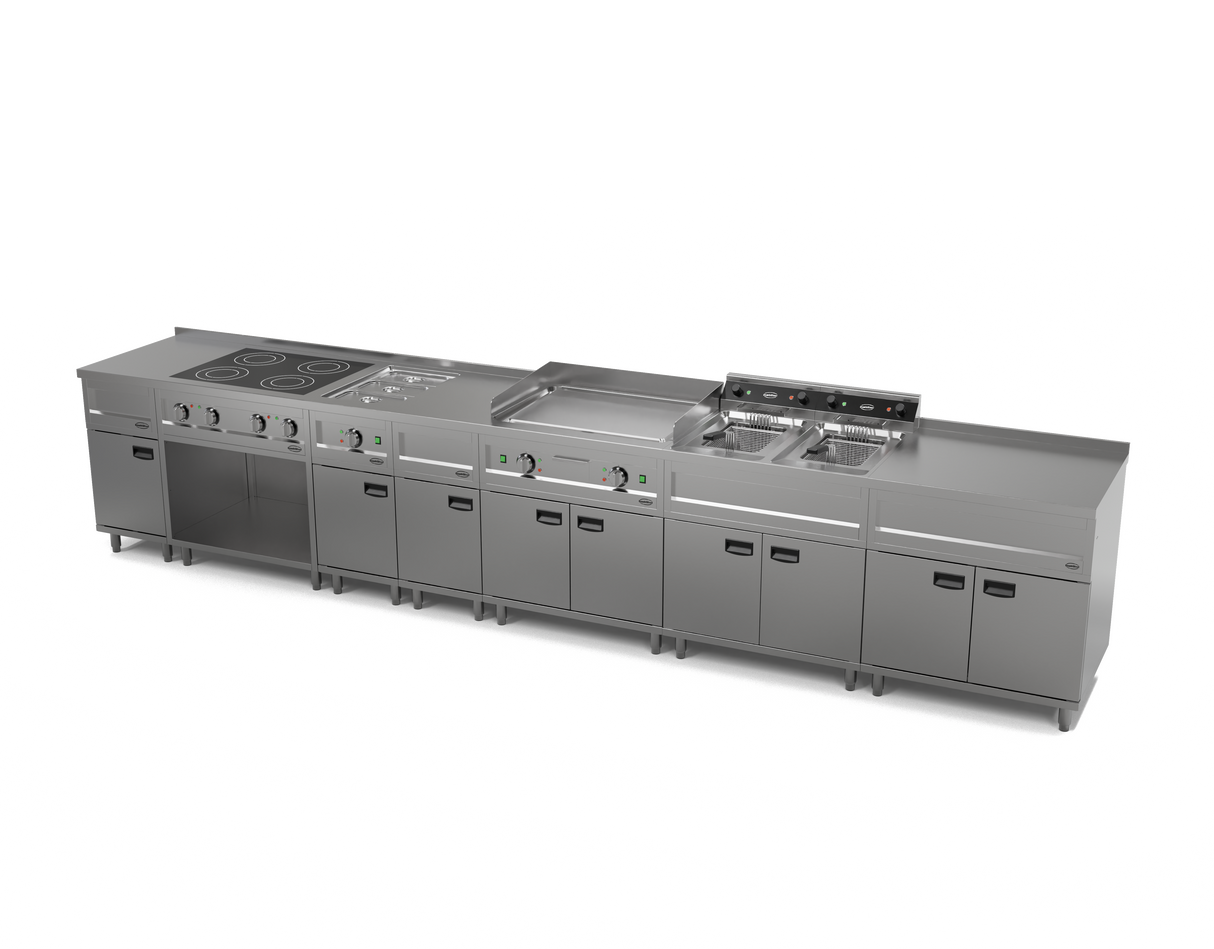 ENTRY 700 CUISINIÈRE À INDUCTION 4 ZONES - 7545.0010 - COMBISTEEL