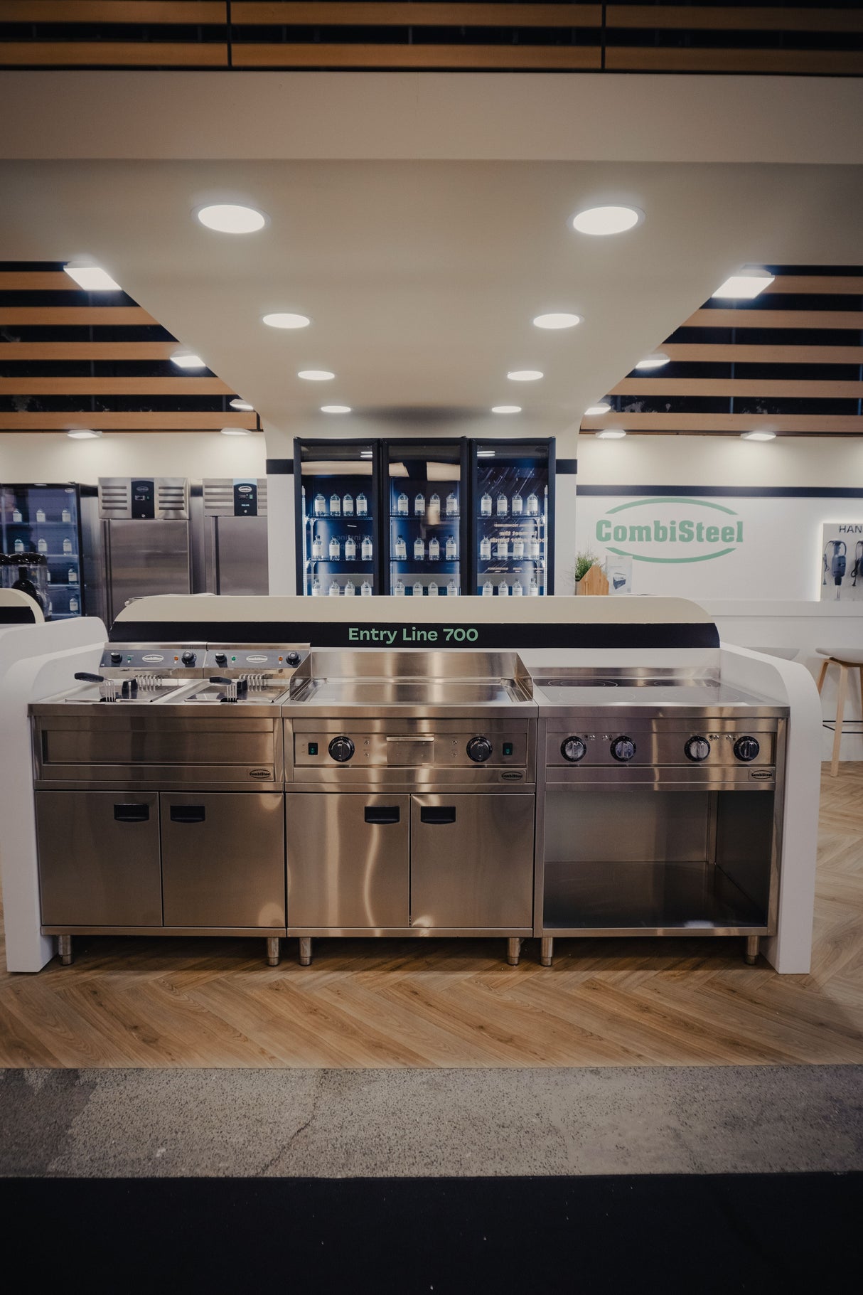 ENTRY 700 PLAQUE GRILLE ÉLECTRIQUE CHROME - 7545.0020 - COMBISTEEL