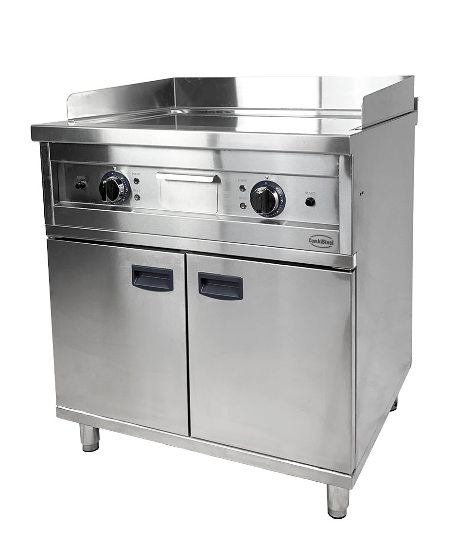 ENTRY 700 PLAQUE GRILLE ÉLECTRIQUE CHROME - 7545.0020 - COMBISTEEL