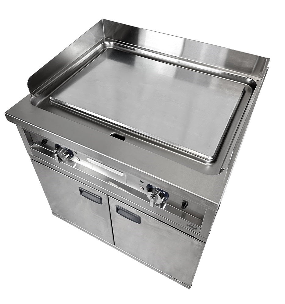 ENTRY 700 PLAQUE GRILLE ÉLECTRIQUE CHROME - 7545.0020 - COMBISTEEL