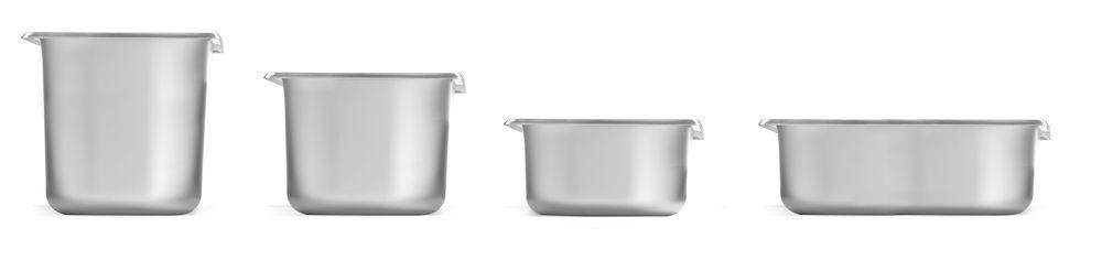 Bac à glace Profi Line, HENDI, Profi Line, 5L, 360x165x(H)120mm