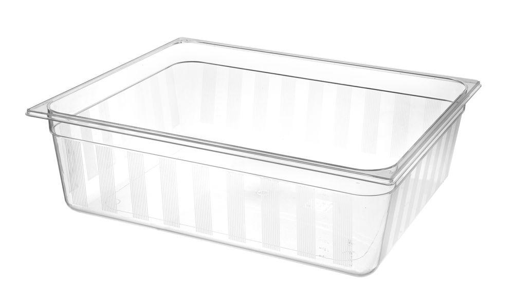 Bac Gastronorme 1/3, HENDI, GN 1/3, 4L, Transparent, 325x176x(H)100mm
