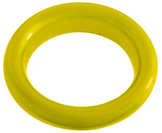 Anneau en caoutchouc pour déchets JAUNE- DISTFORM - ARO000AM