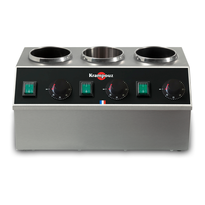 Chauffe Chocolat électrique triple - KRAMPOUZ