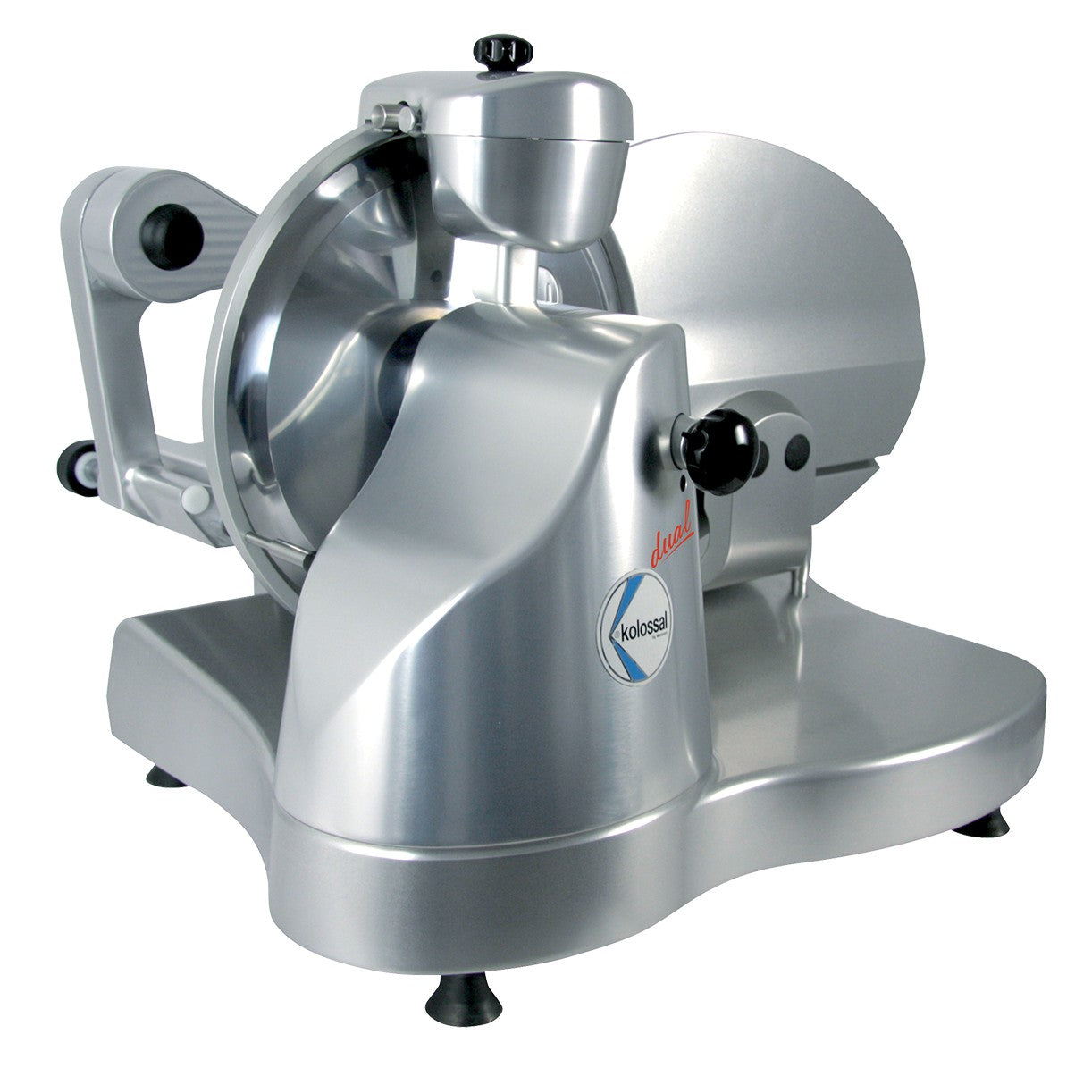 Trancheur Manconi vertical à pignon 350 VKVB chariot charcuterie AS