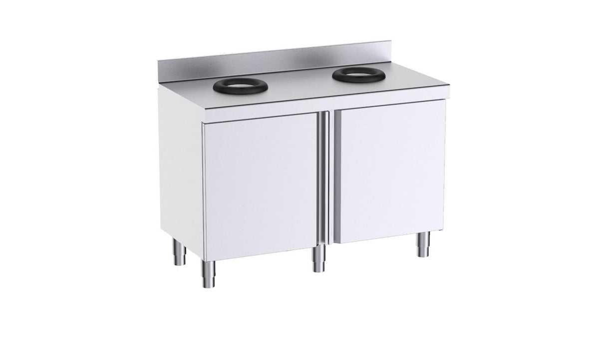 Armoire murale fermée recyclée 1200x600x850- DISTFORM - F0072007