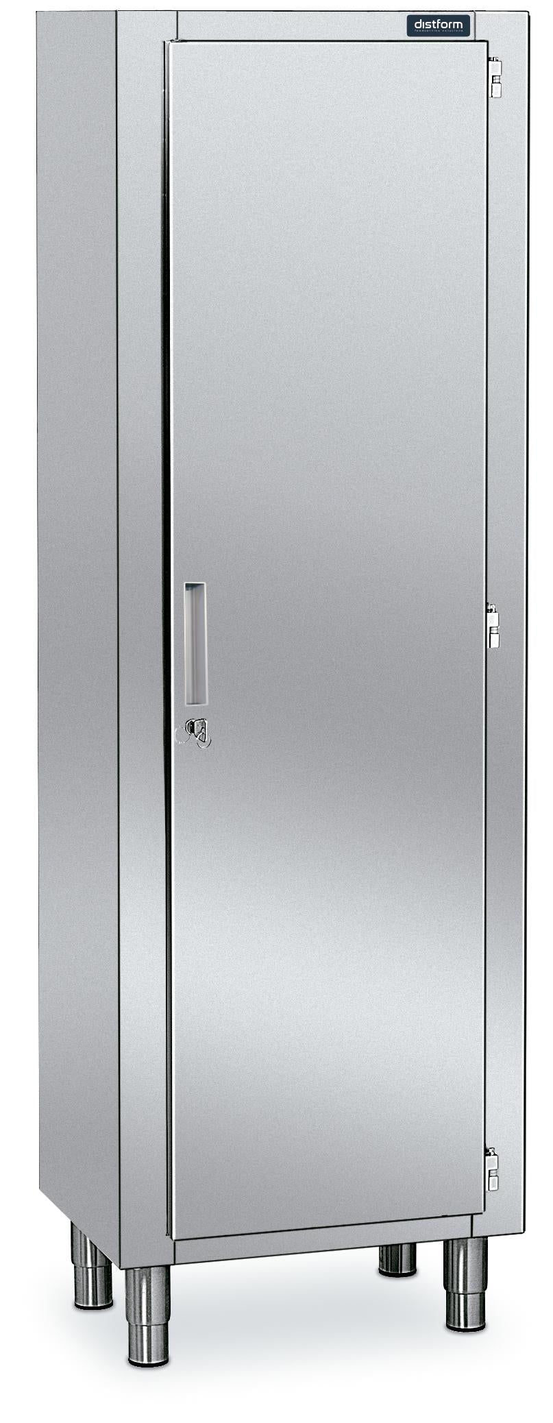 Armoire haute 1 porte battante 600x600x1900- DISTFORM - F0240000