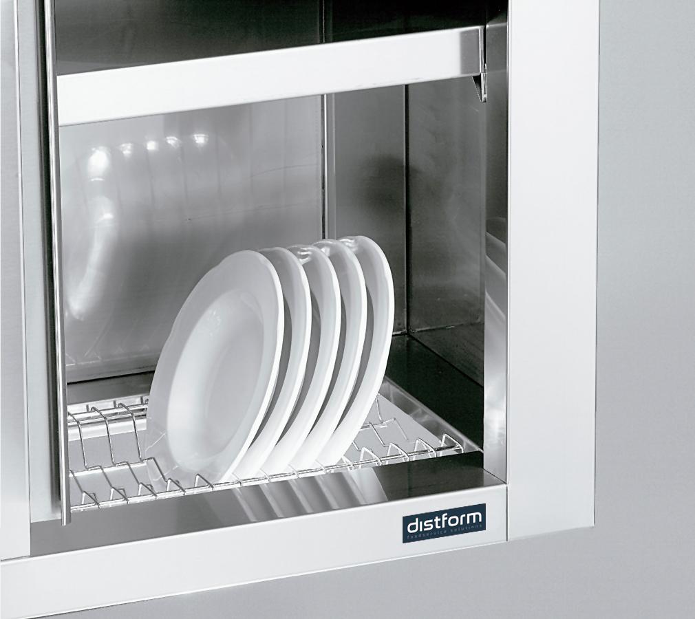 Armoire adossée 1200x400x600 avec égouttoir- DISTFORM - F0240112