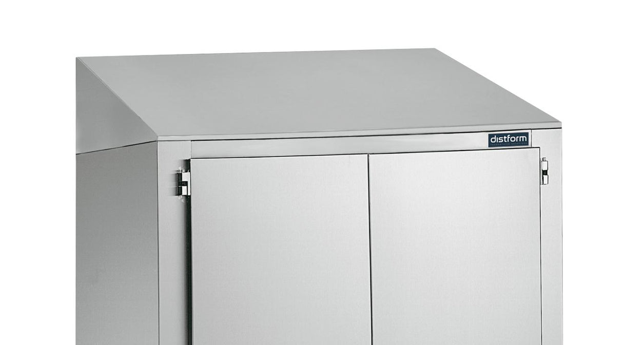 Toit incliné pour armoire haute à portes battantes 1000x600- DISTFORM - F0240403