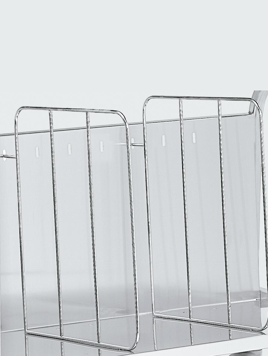 Séparateur à tige pour chariot de rangement- DISTFORM - F0260208