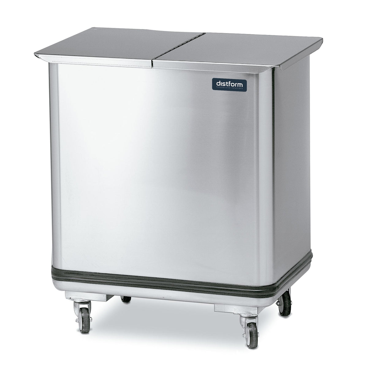 Chariot pour solides 395x610x725 couvercle battant- DISTFORM - F0260503