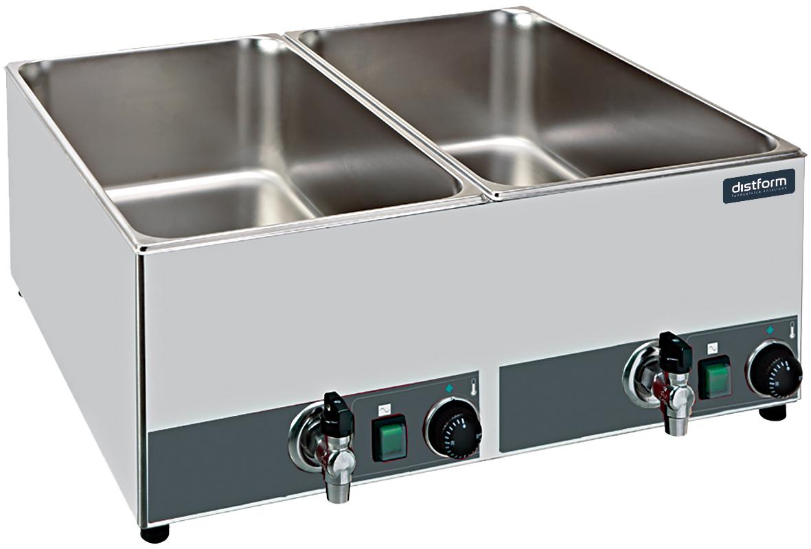 XDBM 11D 150G – Bain-marie compact de table 650x560x250 3000 W- DISTFORM - F0420403