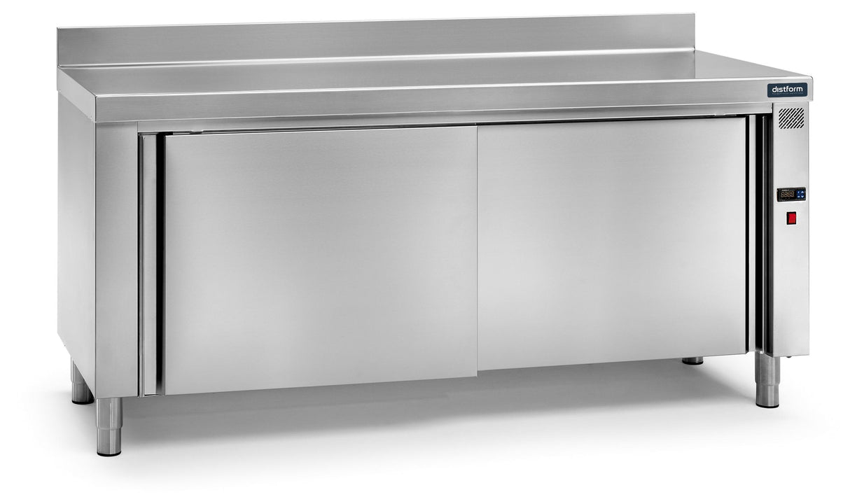 Table adossée chauffante 1200x600x850 2000 W- DISTFORM - F0440000