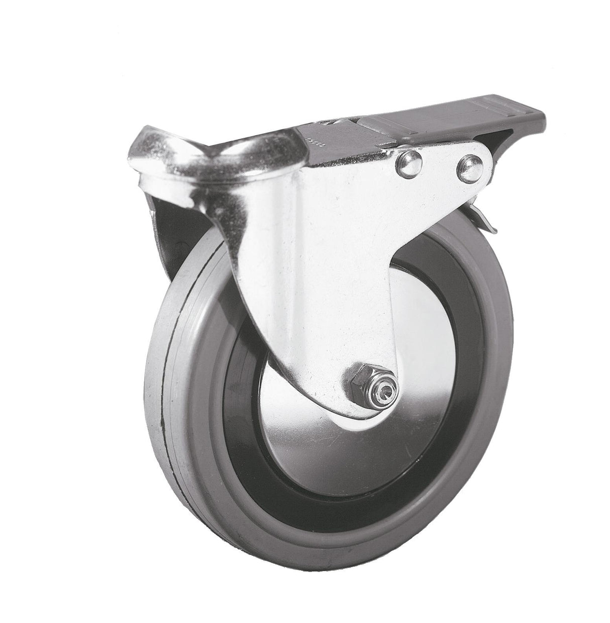 Lot 4 roulettes, dont 2 avec frein pour self- DISTFORM - F1020301