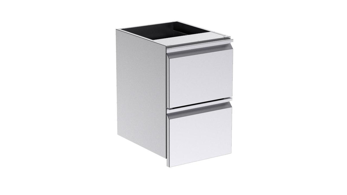 Module 2 tiroirs 400x600- DISTFORM - FB2C6040
