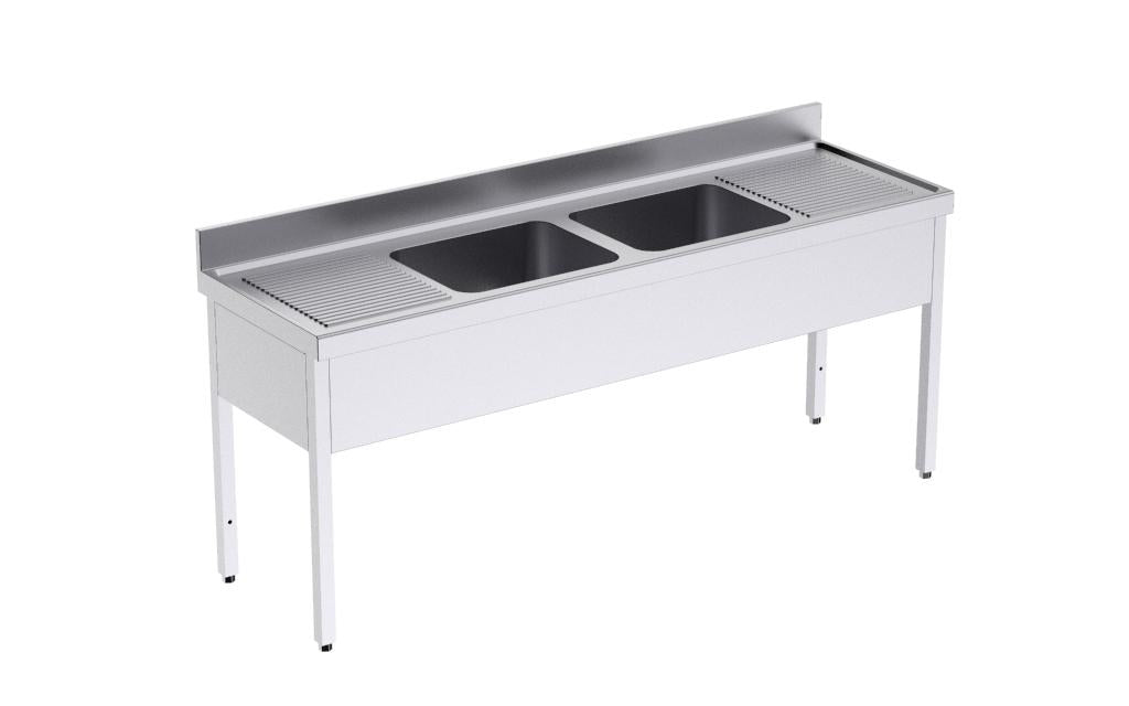 Bâti avec plonge 2200x700- DISTFORM - FBD07220