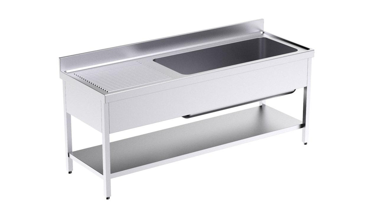 Bâti avec plonge GC 2000x700 G et étagère- DISTFORM - FBGIE720