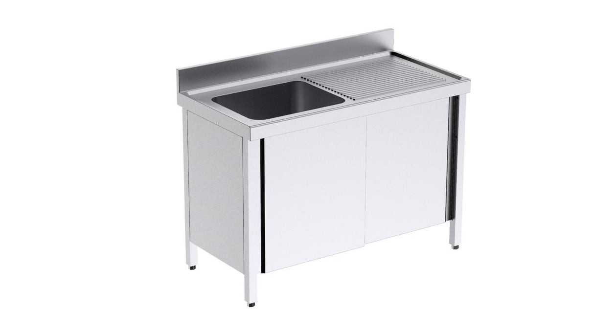 Plonge avec portes 1000x600 à droite- DISTFORM - FBPD6100