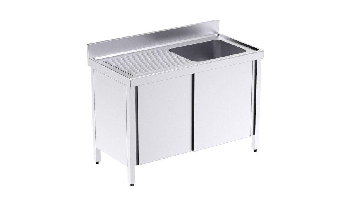 Plonge avec portes 1300x700 à gauche- DISTFORM - FBPI7130