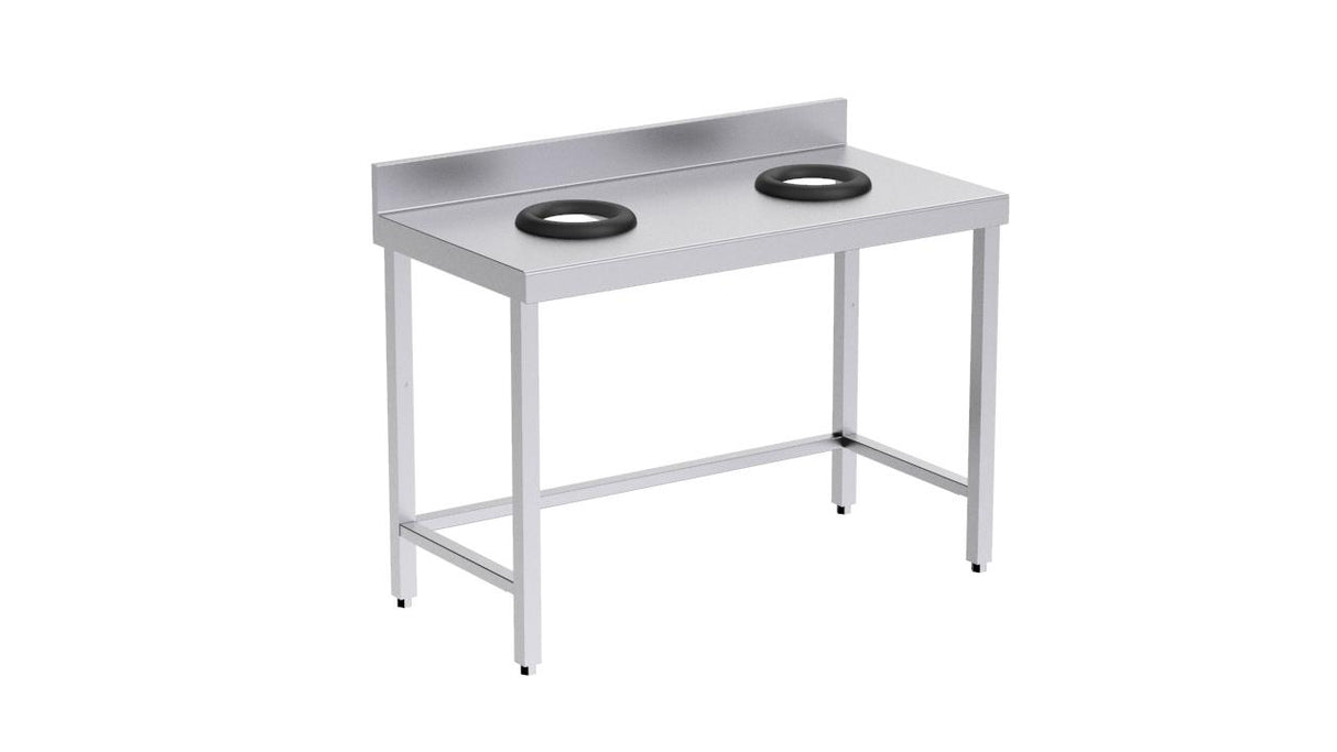 Table de recyclage murale ouverte 1200x600x850- DISTFORM - FMR26010