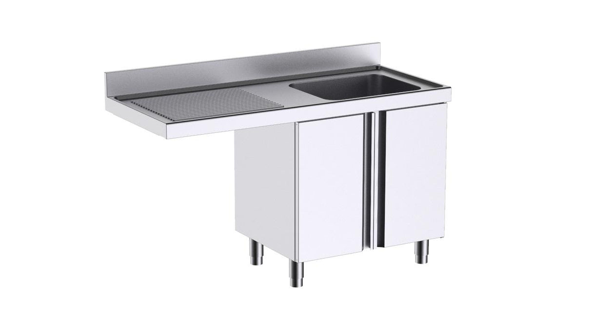 Module à portes avec plonge L146541I 1400x600 et espace pour lave-vaisselle- DISTFORM - FP9146LI