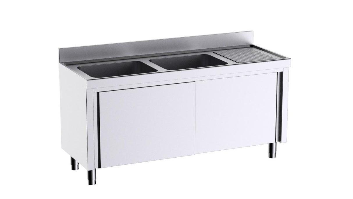 Module à portes avec plonge L166542D 1600x600- DISTFORM - FP91660D