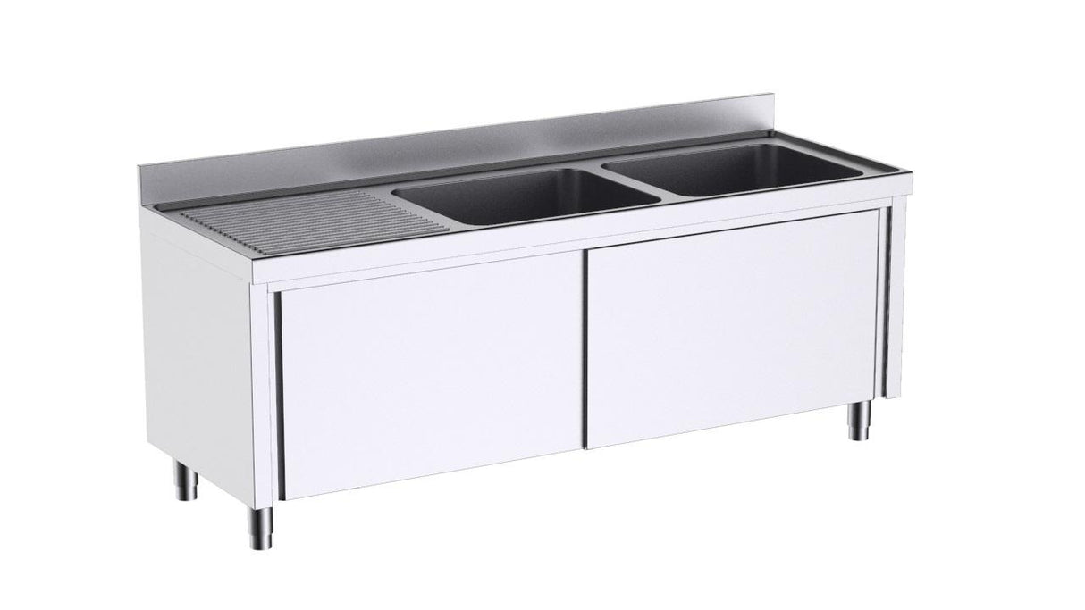 Module à portes avec plonge L217652I 2000x700- DISTFORM - FP92070I