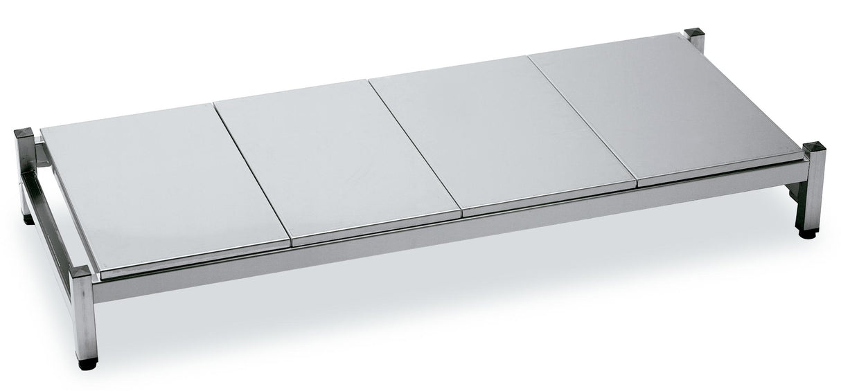 Socle lisse inox 1260x500x180- DISTFORM - KB126002