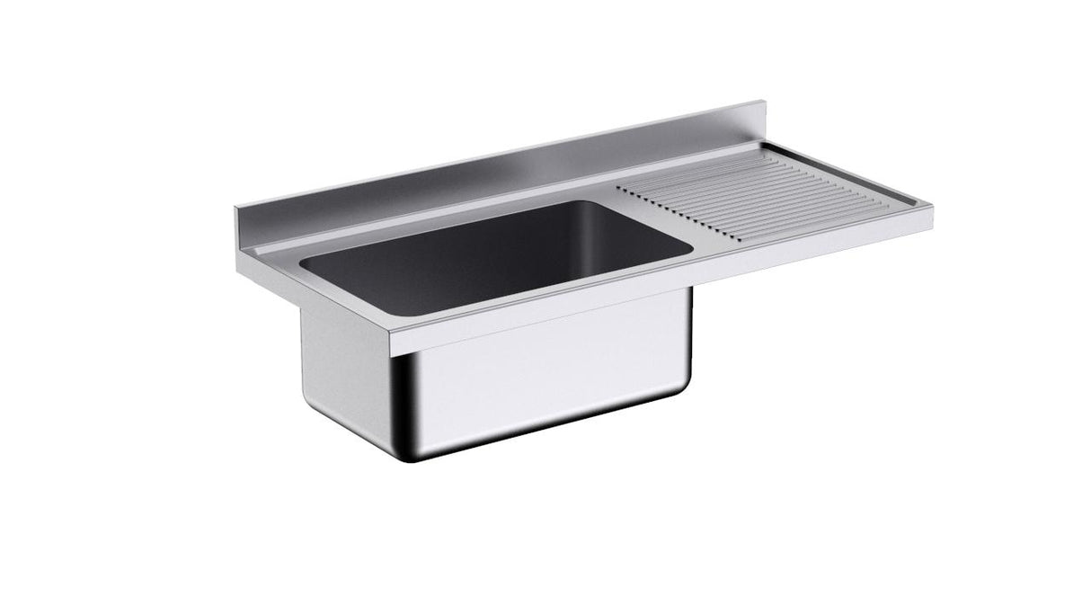 Plonge 1800x700 1c/1e D 1160x500x380- DISTFORM - L187151D