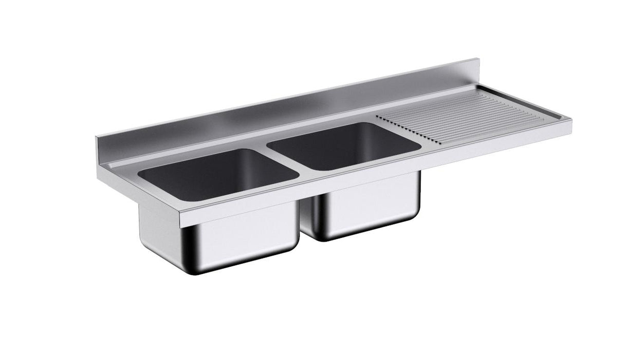 Plonge 1800x700 2c/1e D 500x500x300- DISTFORM - L187552D