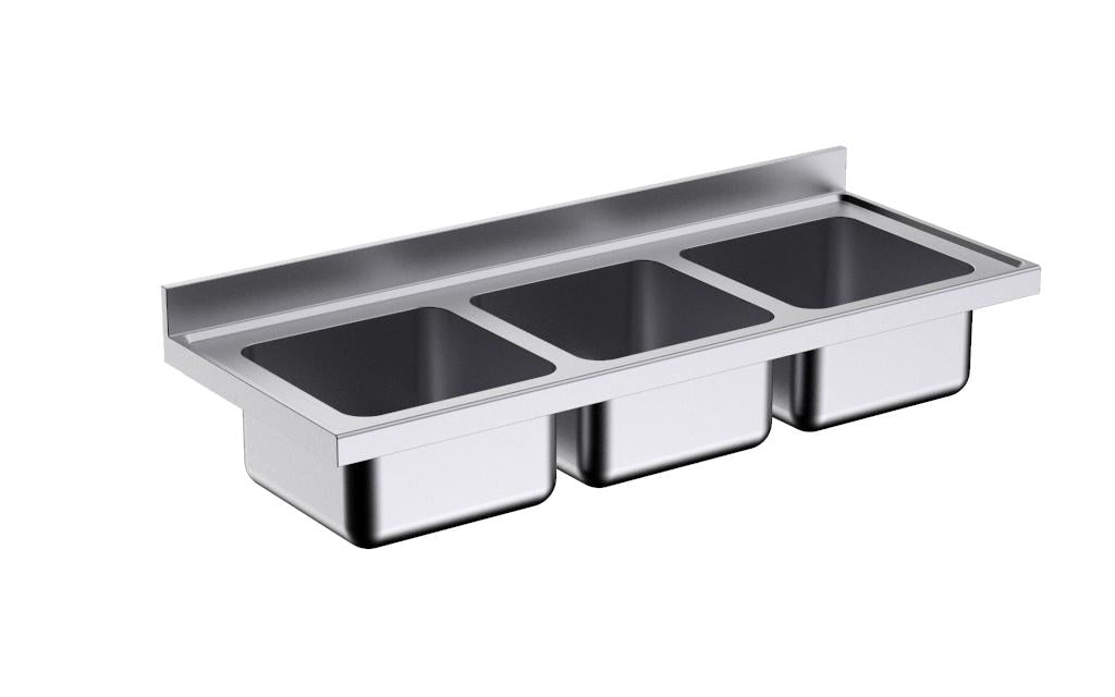 Plonge 1800x700 3c 500x500x300- DISTFORM - L1875530