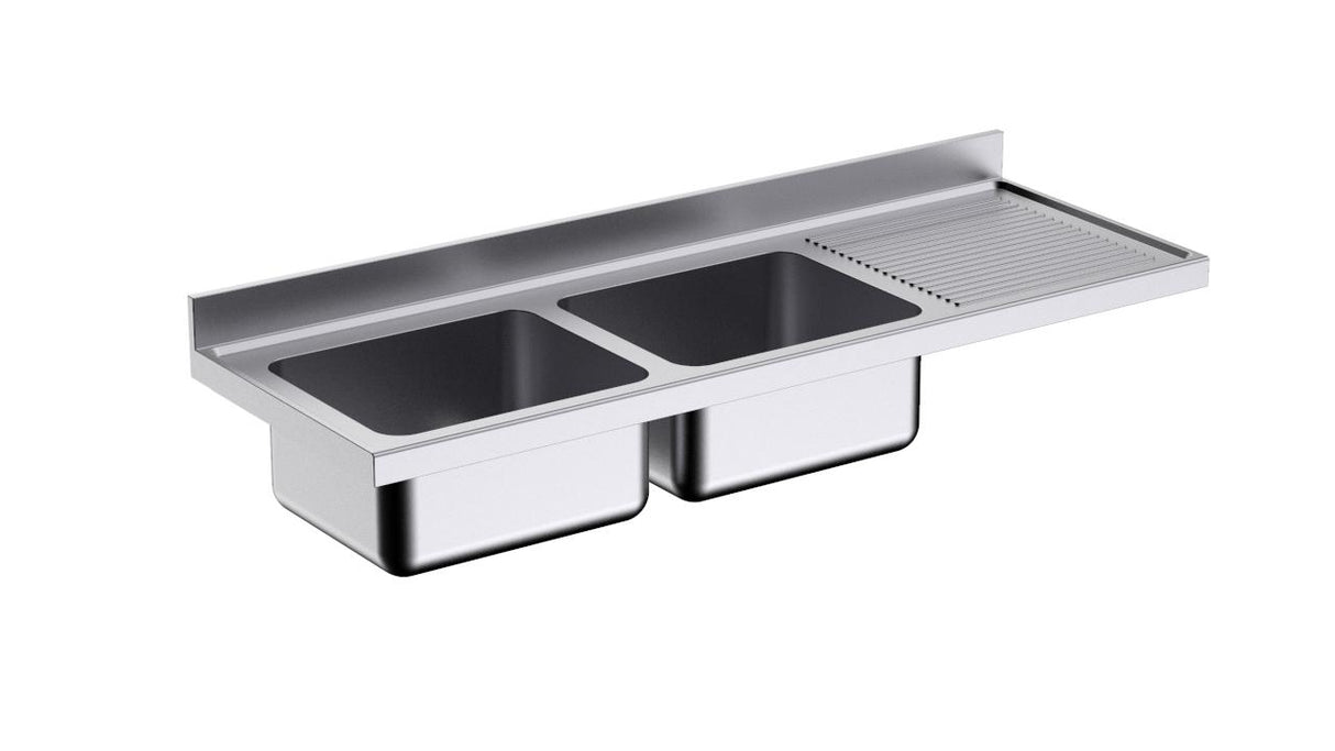 Plonge 2000x700 2c/1e D 600x500x300- DISTFORM - L217652D