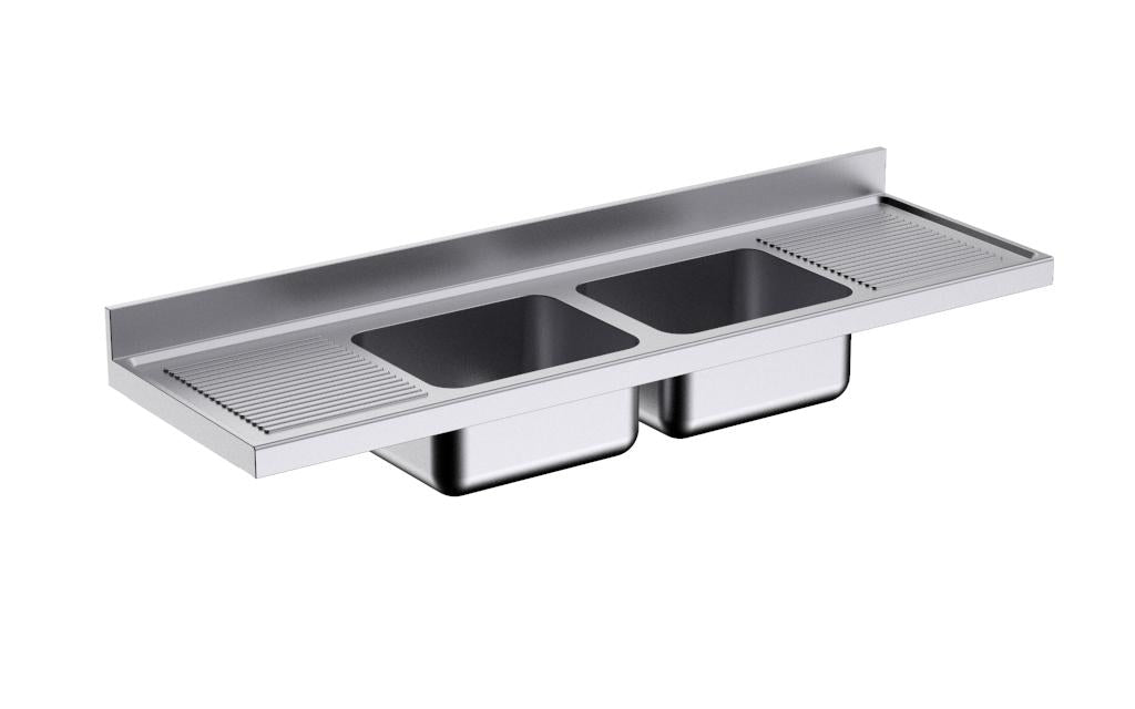 Plonge 2200x700 2c/2e 600x500x300- DISTFORM - L2576522