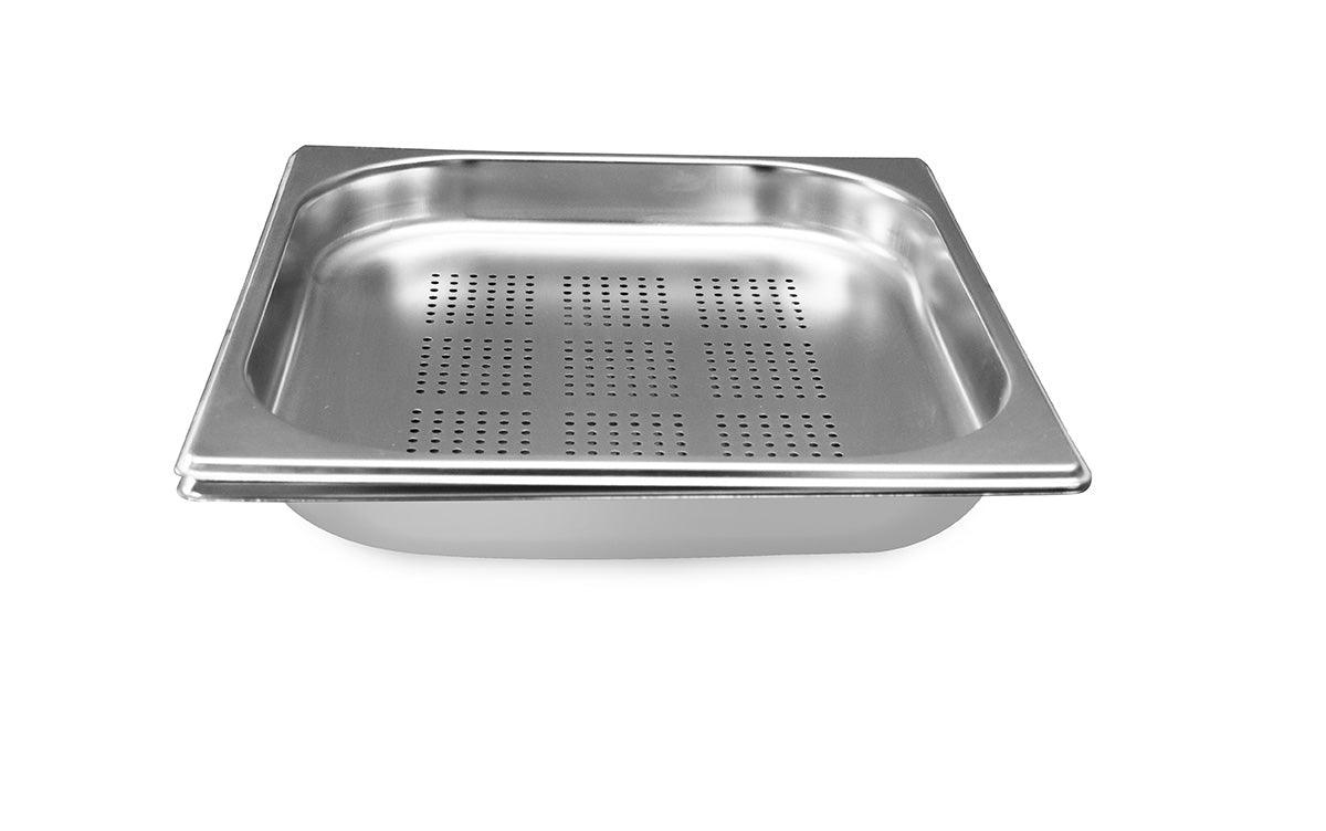 BACS GASTRONORMES PERFORES INOX GN1/2 PROF 65mm - ATOSA