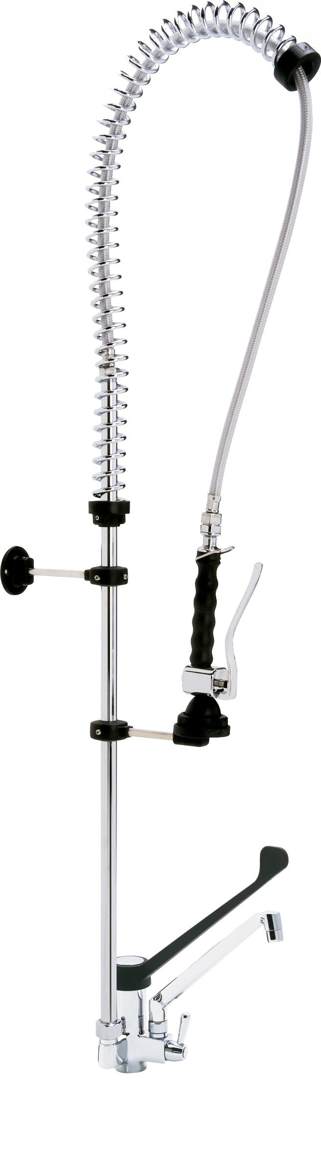 Robinet douche avec coude gérontologie et robinet- DISTFORM - R0020216