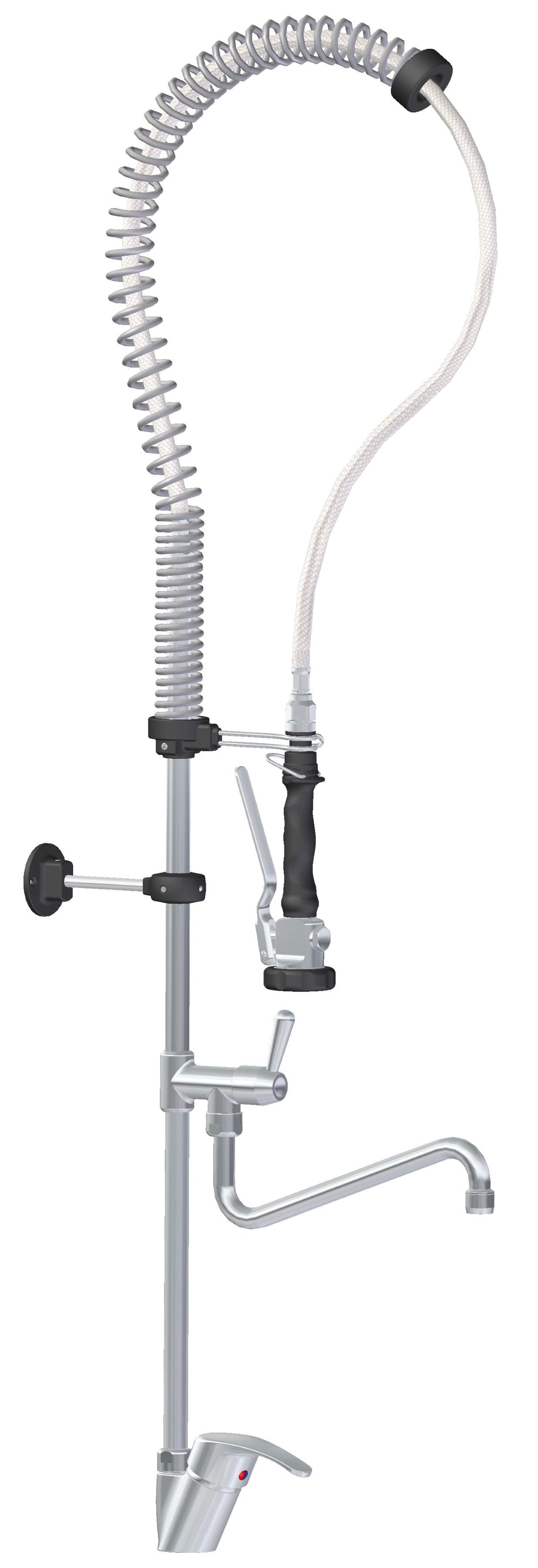 Robinet douche eau froide et chaude avec mitigeur et robinet- DISTFORM - R0020302