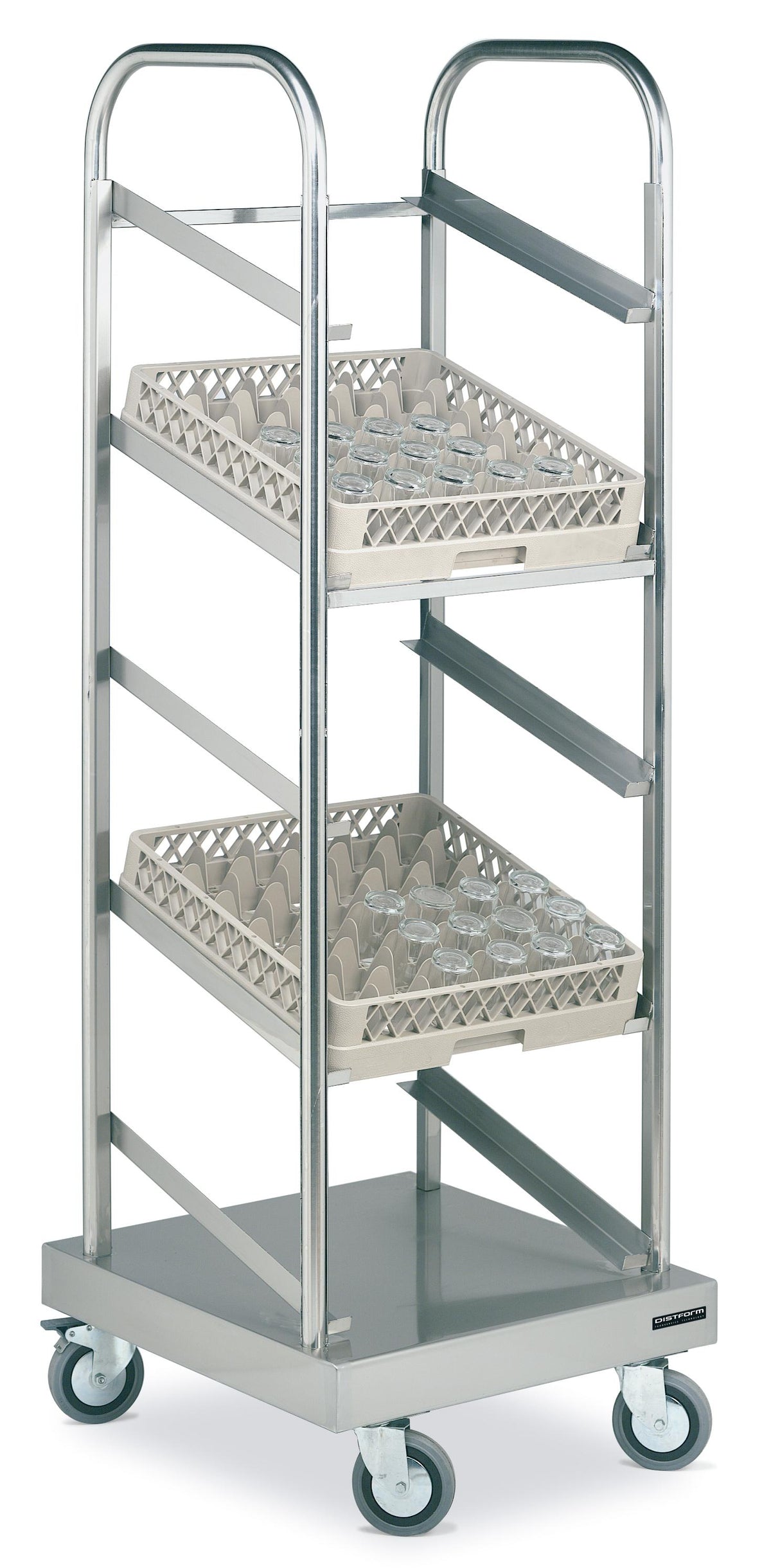 Chariot pour paniers à verres 610x650x1892- DISTFORM - S1000002