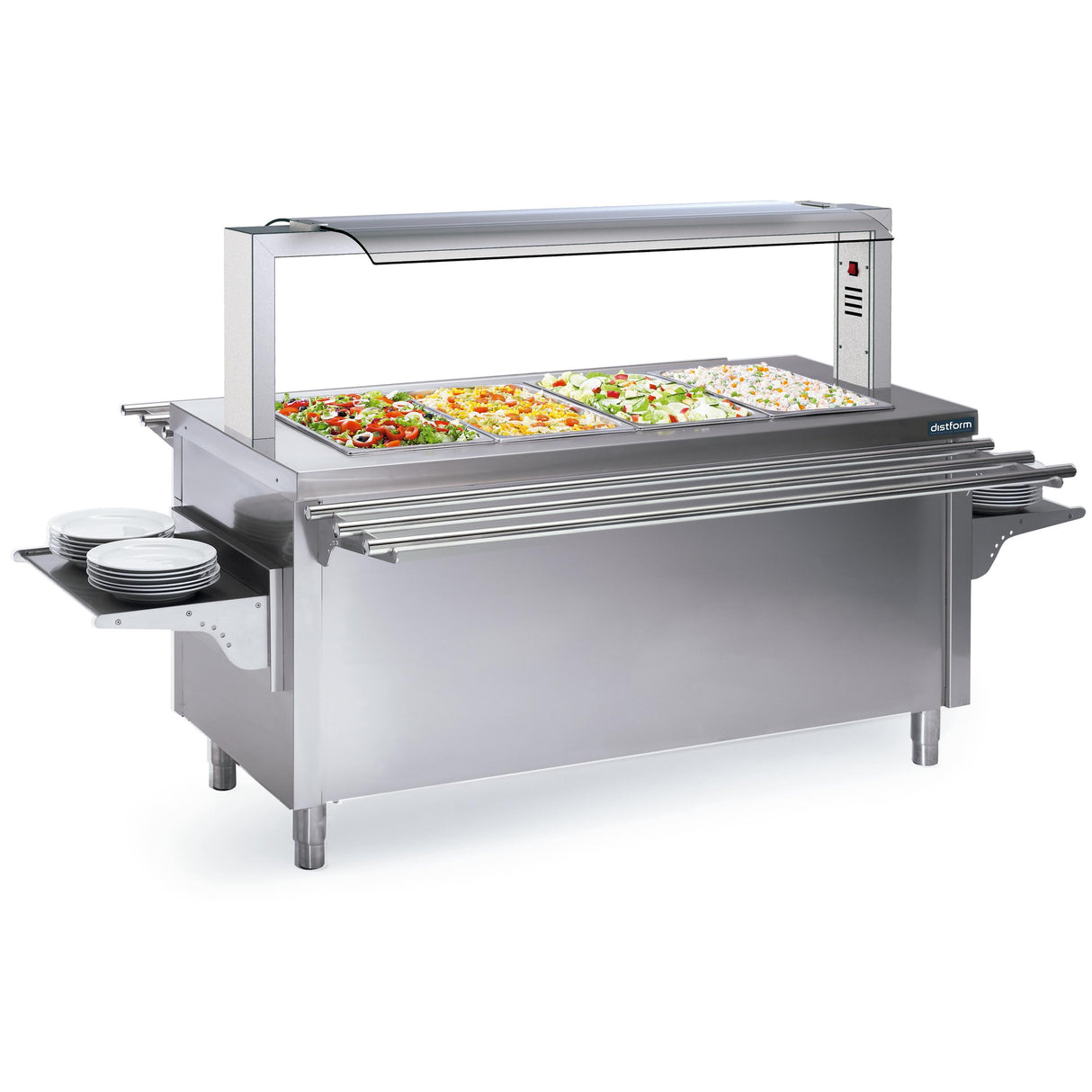 Îlot central cuve réfrigérée 1600x700x850- DISTFORM - S1001703