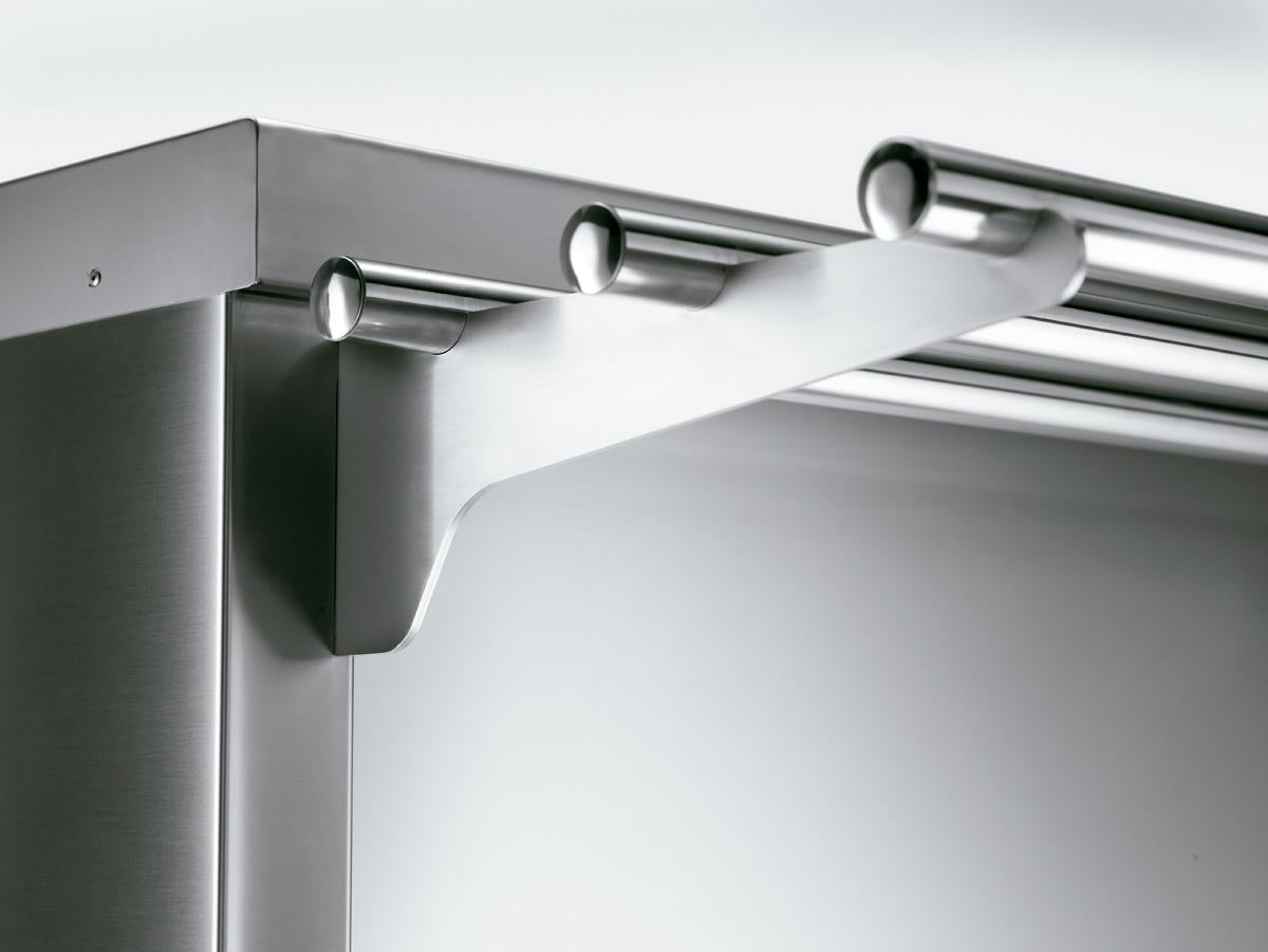 Rampe à plateaux self 1600x350 pour 4 GN et neutre 1600- DISTFORM - S1020003